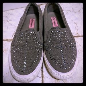 Betsey Johnson Bedazzled Flats